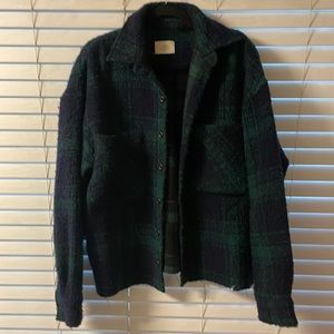 Green Plaid Flannel